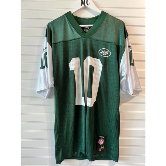 New York Jets Holmes 10 Jersey Reebok NFL Team Apparel Medium - Picture 2 of 13